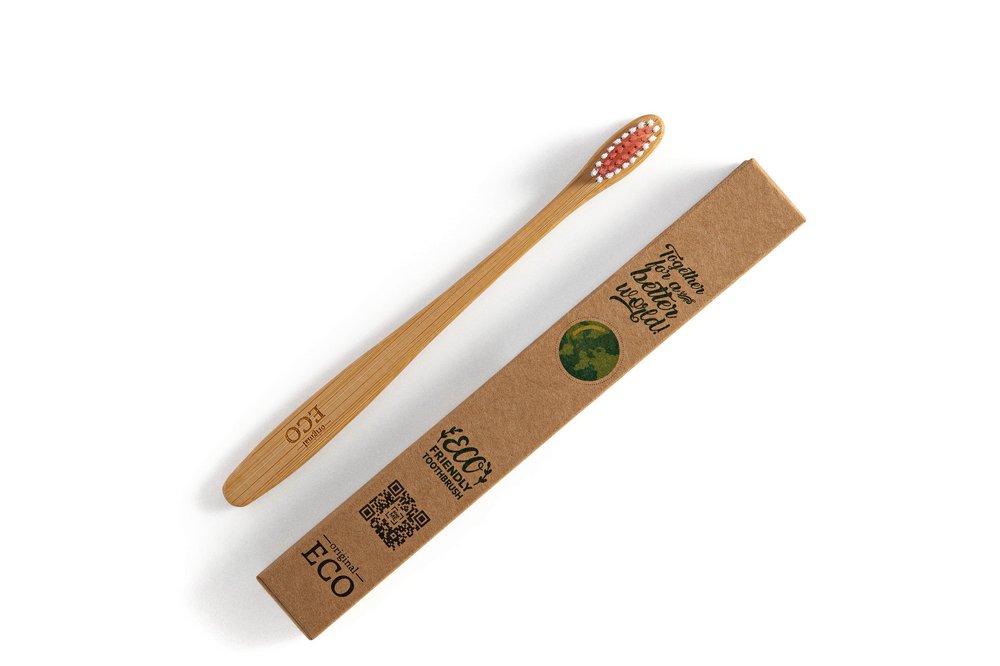 Escova Dental Sustentável de Bambu Biodegradável Verde 0601673842951 30 Escova Dental Sustentável de Bambu Biodegradável Verde 0601673842951