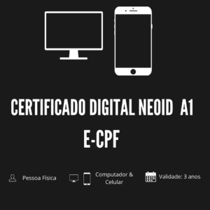 Certificado A1 E-CPF NEOID